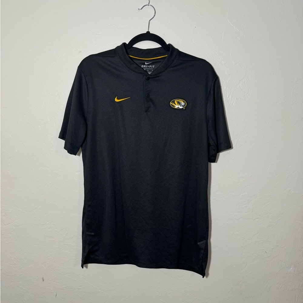 Nike‎ Dri-Fit Mizzou Short Sleeve Medium Shirt Double Buttons